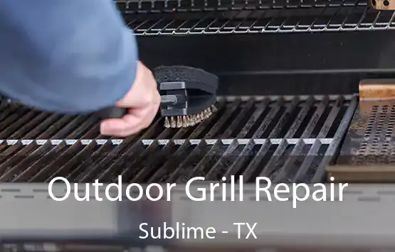  Outdoor Grill Repair Sublime - TX