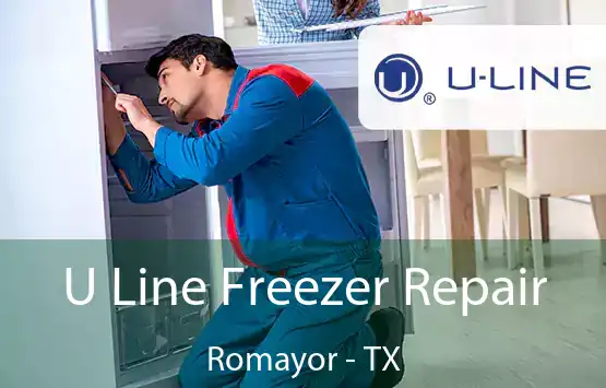  U Line Freezer Repair Romayor - TX